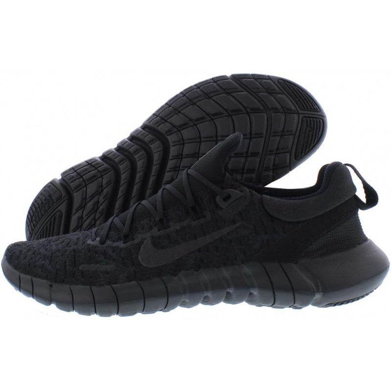 Chaussures de course Nike Free Run 5.0 pour homme Noir/Noir