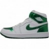 Chaussures de golf Nike Jordan 1 High pour homme, blanc/vert pin