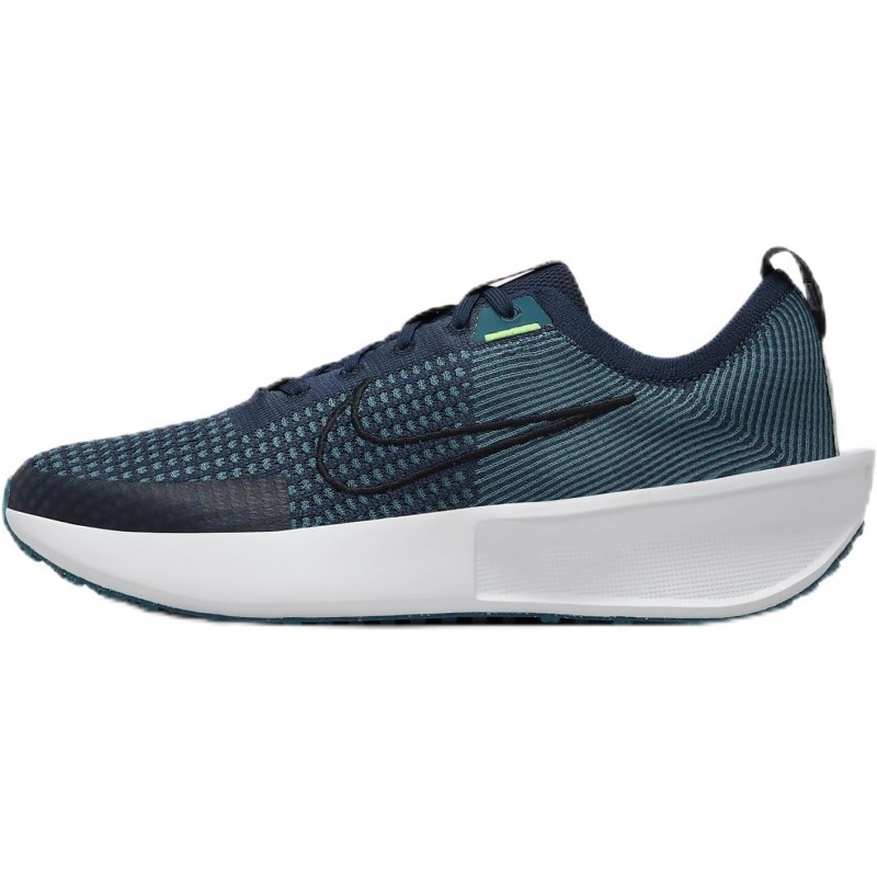 Chaussures de course sur route Nike Interact Run pour homme (FD2291-403, bleu marine/bleu sarcelle minéral/bleu sarcelle géode/n