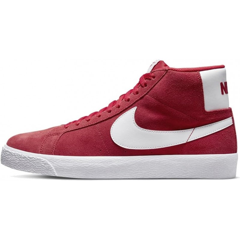 Chaussures de skate Nike SB Zoom Blazer Mid (864349-602, ROUGE université/ROUGE université/Blanc)