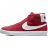 Chaussures de skate Nike SB Zoom Blazer Mid (864349-602, ROUGE université/ROUGE université/Blanc)