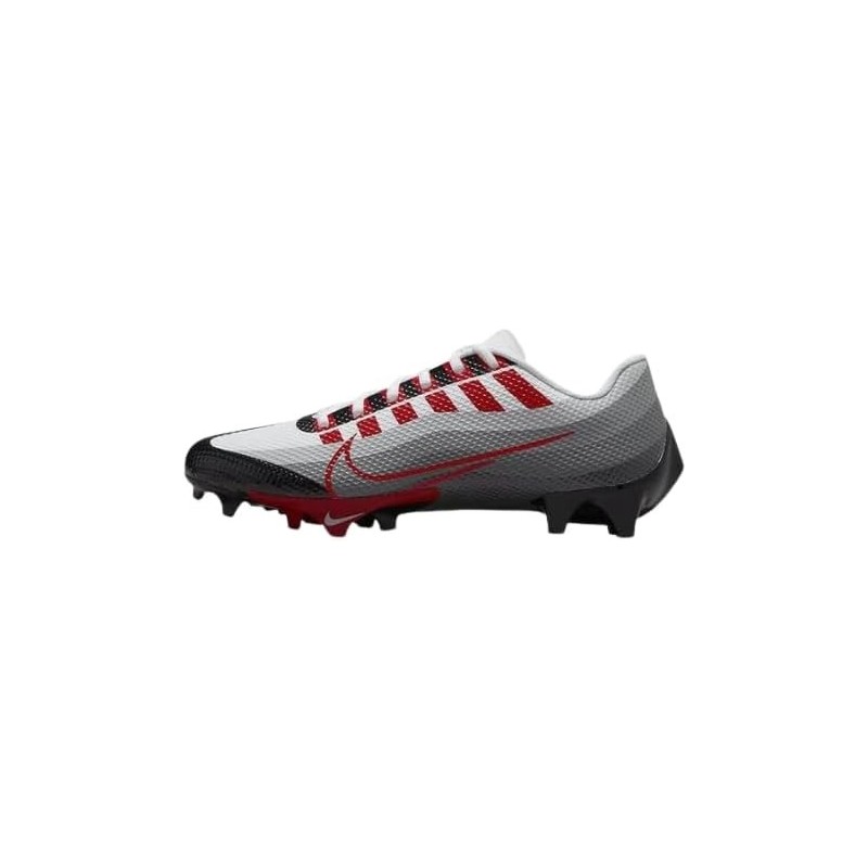 Chaussures de football/soccer/baseball unisexes Nike pour intérieur/extérieur (noir/rouge université-blanc)