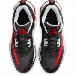 Chaussures de basket-ball NIKE Giannis Immortality 3 (DZ7533-004, Noir/Rouge université-Pure Platinum)