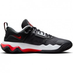 Chaussures de basket-ball NIKE Giannis Immortality 3 (DZ7533-004, Noir/Rouge université-Pure Platinum)